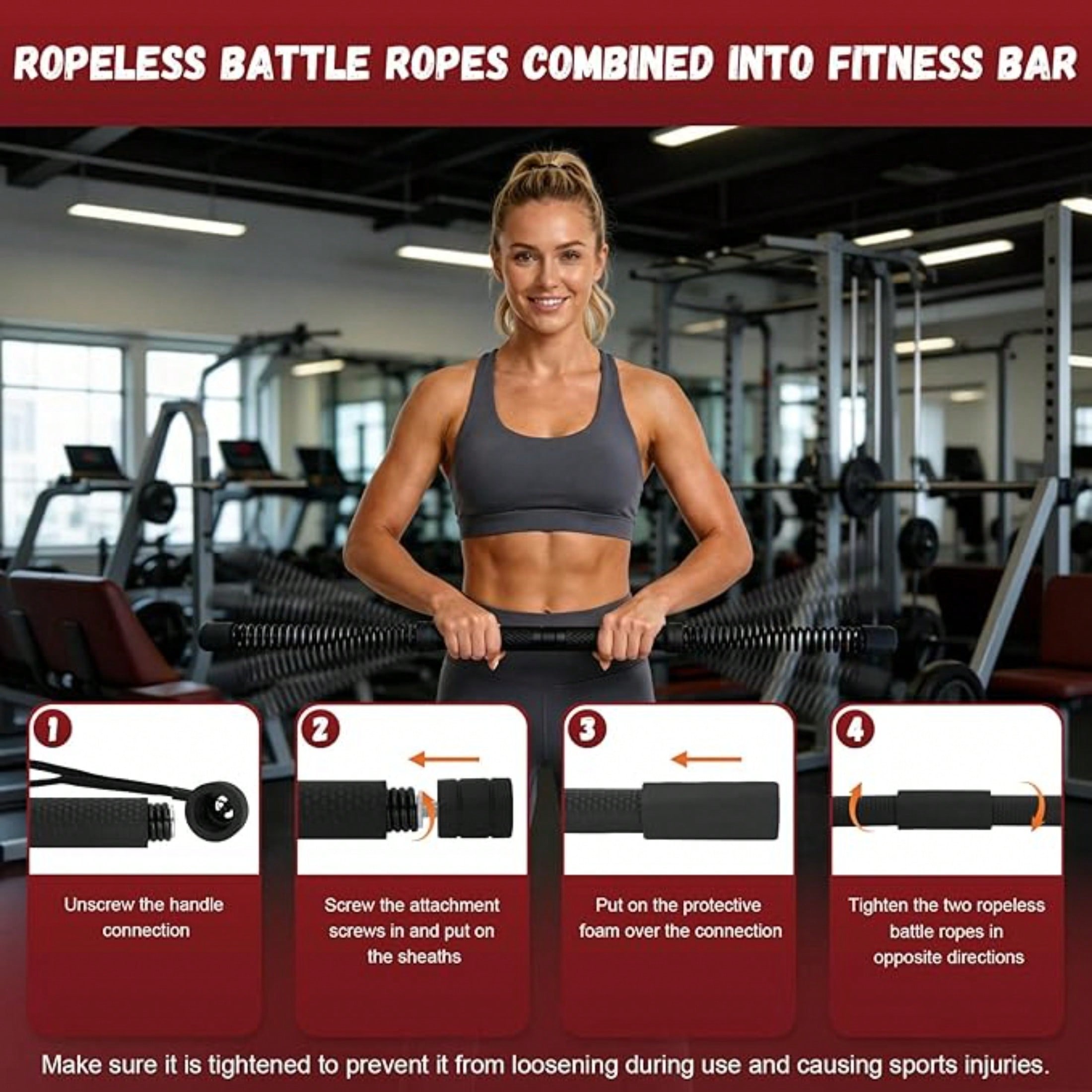 2-in-1 Verbeterde Draadloze Ba - Crossfit Gym recensie en prijs